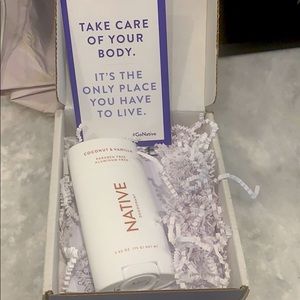 Native solid deodorant Stick